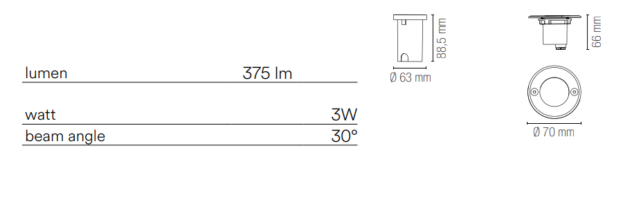 Segnapasso calpestabile IP67 rotondo in acciaio inox luce natura/calda varie misure driver inclusoWALK Segnapasso calpestabile IP67 rotondo in acciaio inox luce natura/calda varie misure driver inclusoWALK